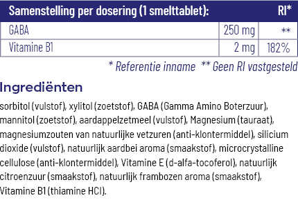Vitakruid Gaba Plus 180 stuks