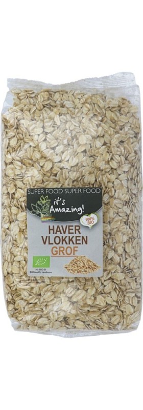 It's Amazing Havervlokken Grof 500 Gram