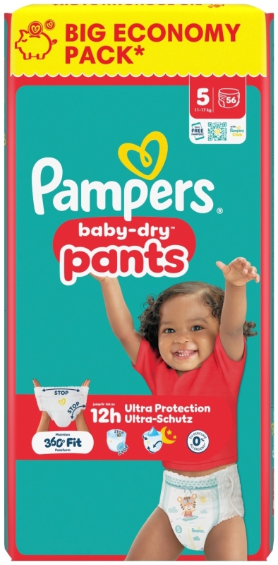 Baby Dry Pants S5 Junior Econ. P 56 St 56st