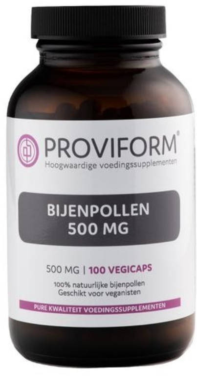 Bijenpollen 500 MG Vegicaps 100vc