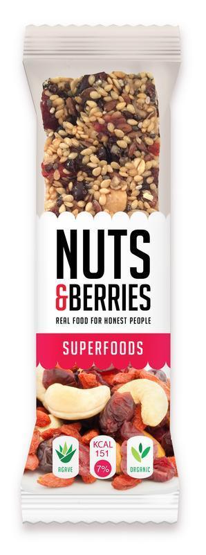 Bar superfoods bio 40G