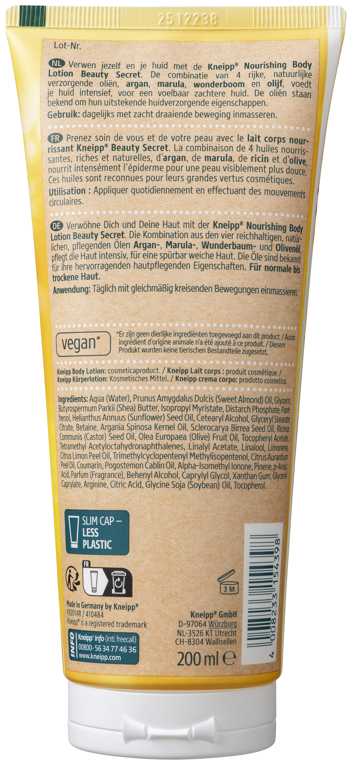 Kneipp Body Lotion Beauty Geheim 200ml