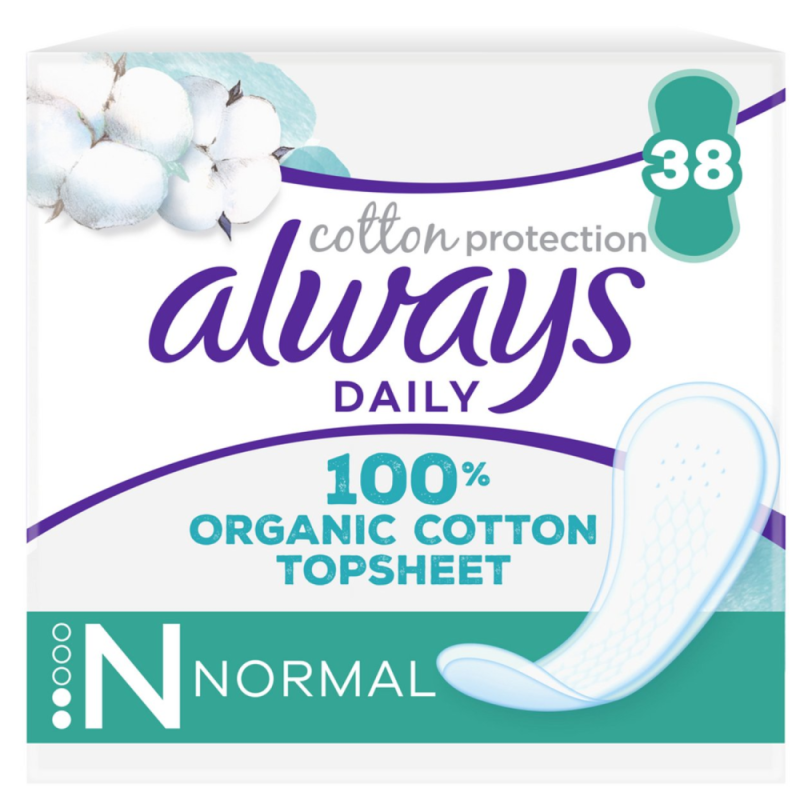 Dailies Cotton Protection Inlegkruisjes 38st