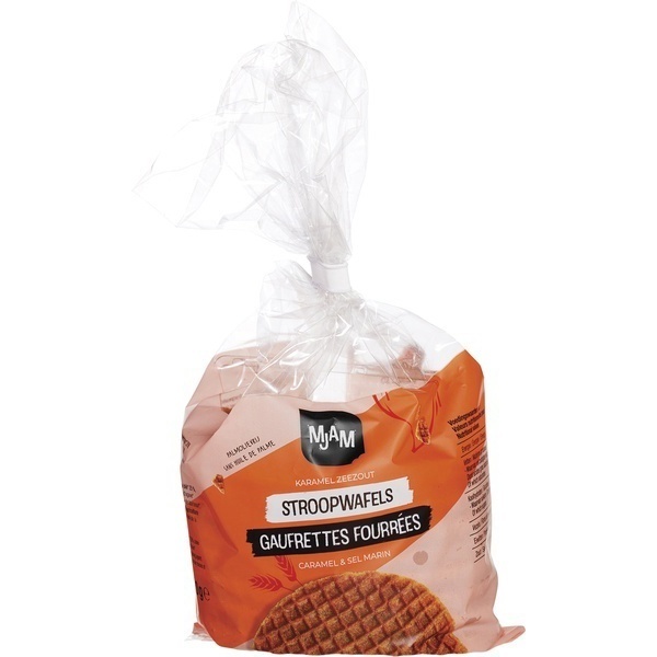 Stroopwafel Karamel Zeezout 240 Gram