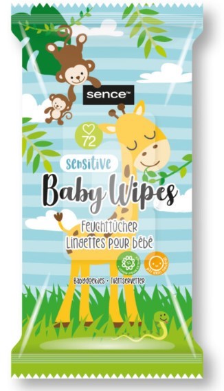 Babydoekjes Sensitive 72 Stuks