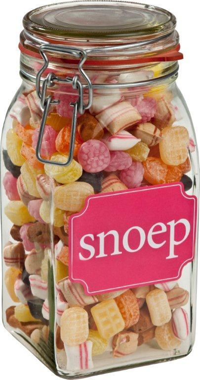 Weckpot snoep 900g