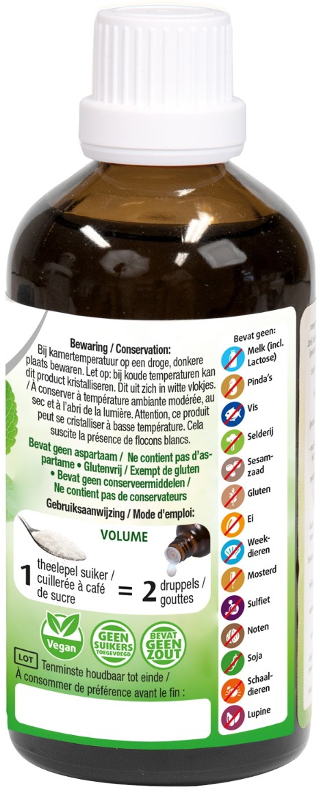 Lucovitaal Stevia Vloeibaar Tafelzoetstof 100 ML