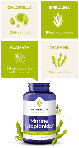Vitakruid Marine Fytoplankton 120 vegan capsules