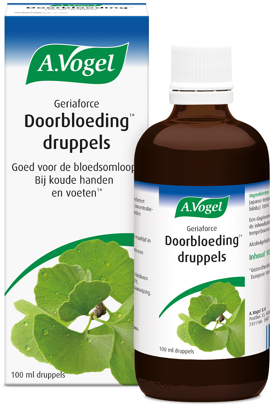 A.Vogel Geriaforce Doorbloeding druppels 100ml
