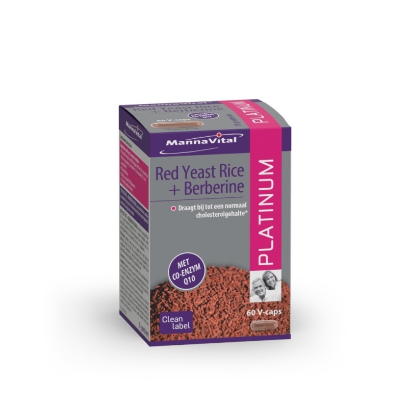Red yeast rice berberine platinum 60 Vegicapsules
