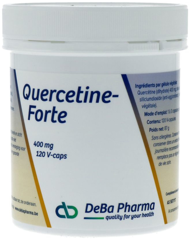 Deba Pharma Quercetine-Forte 120 vegan capsules