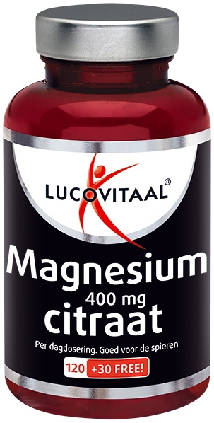 Lucovitaal Magnesium 400mg Citraat 150 tabletten