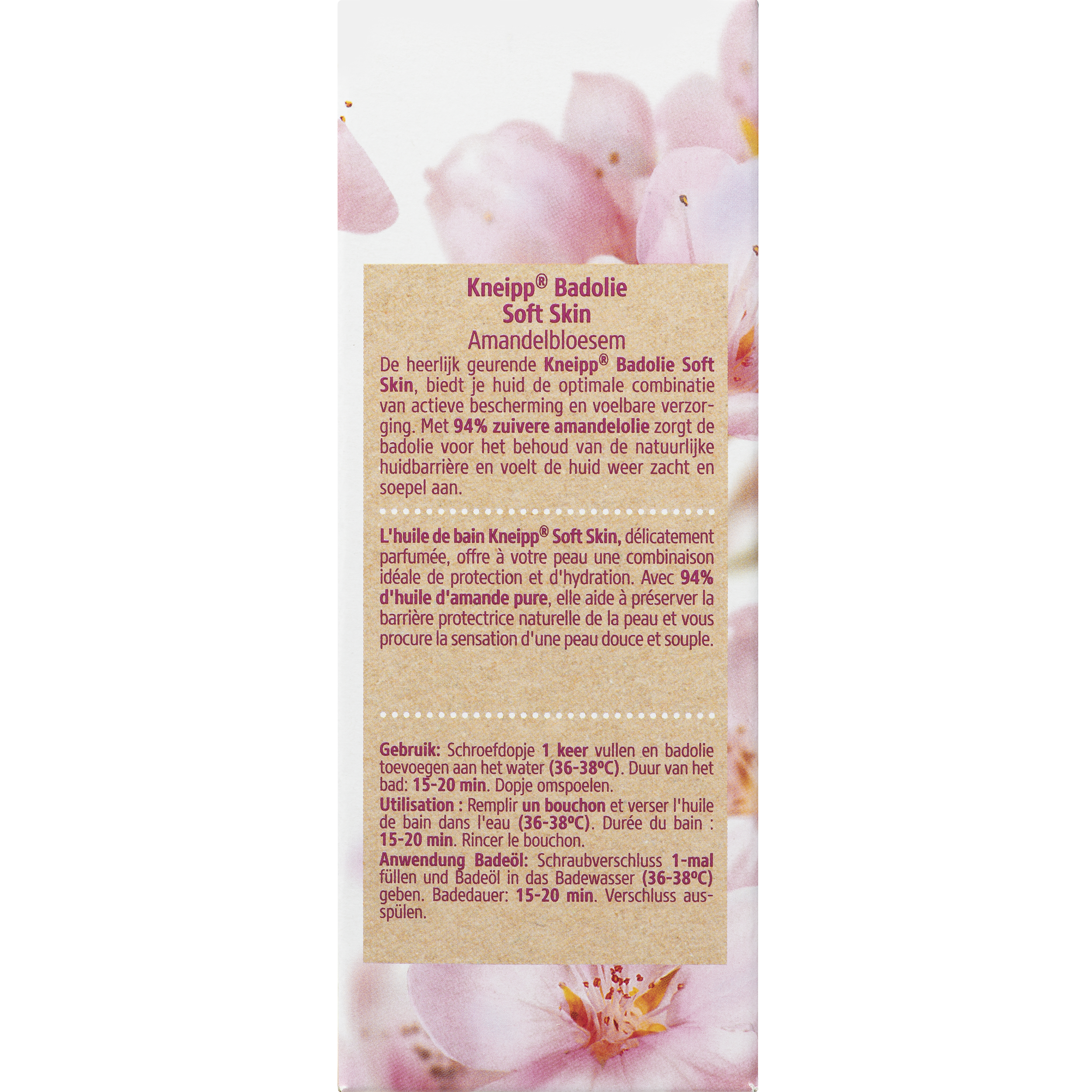 Kneipp Badolie Soft Skin 100 ML