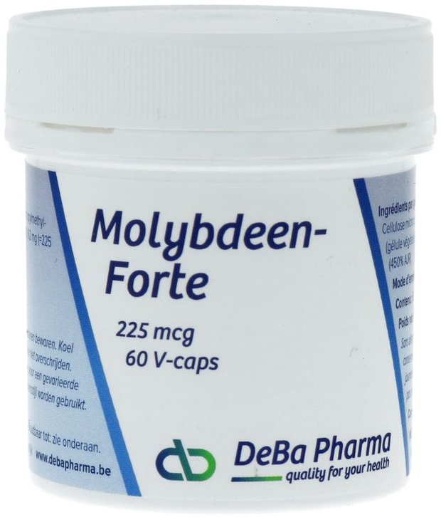 Deba Pharma Molybdeen-Forte 60 vegan capsules