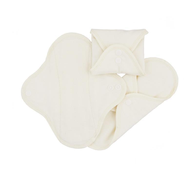 Maandverband Wasbaar Naturel Mini 3 Stuks