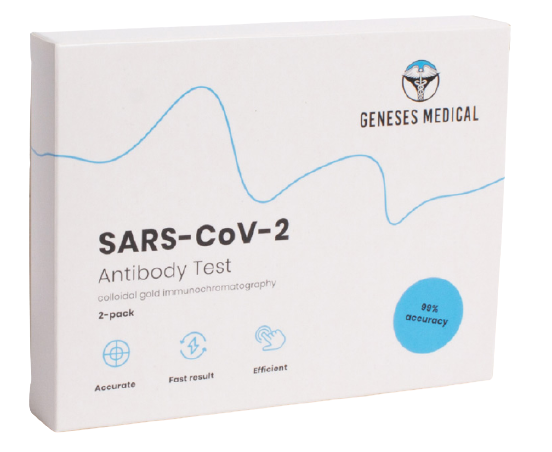 Coronatest Covid-19 Antistoffen Sneltest 2 stuks