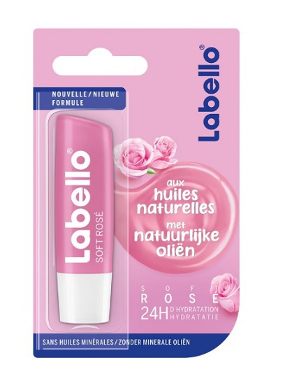 Lippenbalsem Soft Rose Blister 1 stuk