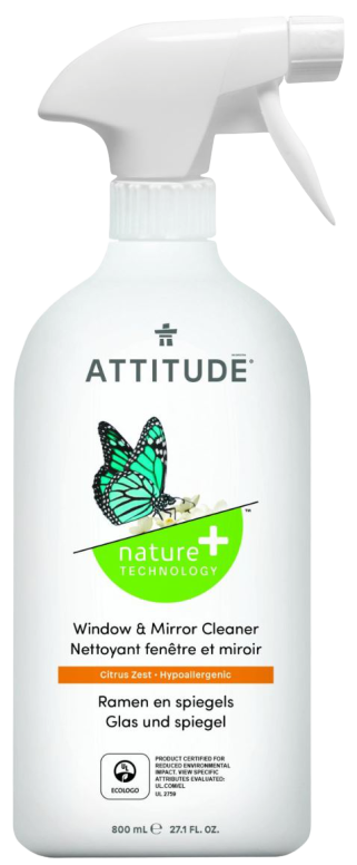 Ecologische Reiniger Raam & Spiegel 800ml