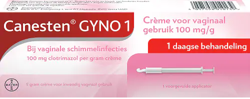 Gyno 1-Daagse Crème 5 Gram