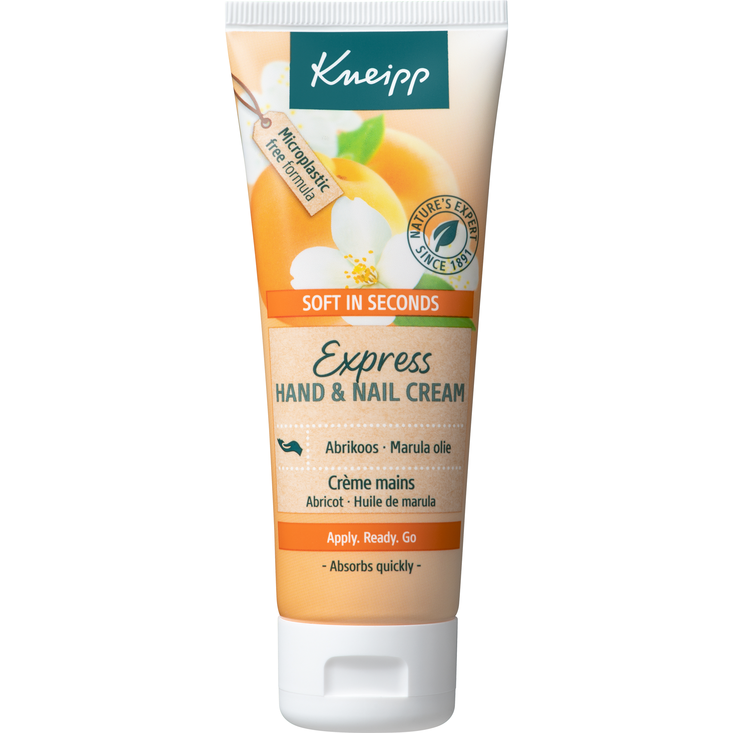 Seconde hand- en nagelriemcrème Abrikozenmelk 75ml