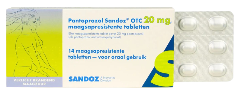 Pantoprazol 20mg 14st