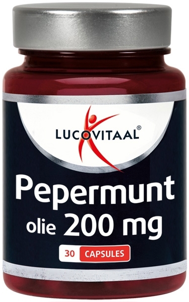 Lucovitaal Pepermuntolie 200mg 30 capsules