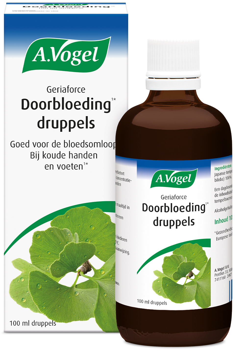 Geriaforce Doorbloeding druppels  100ml
