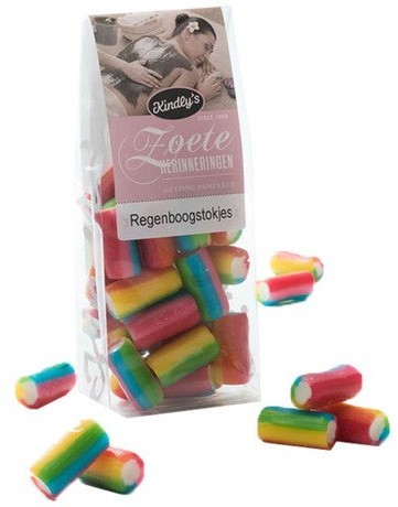 Regenboog Stokjes 150gr