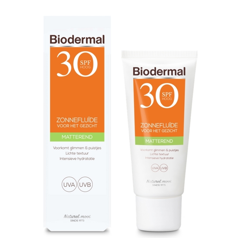 Matterende Zonnefluïde Gezicht SPF30 40 ML