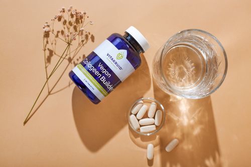 Vitakruid Vegan Collageen Builder 90 Tabletten