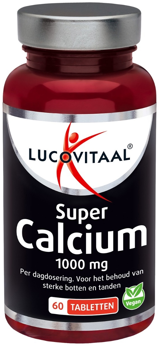 Lucovitaal Calcium super 1000mg 60 tabletten