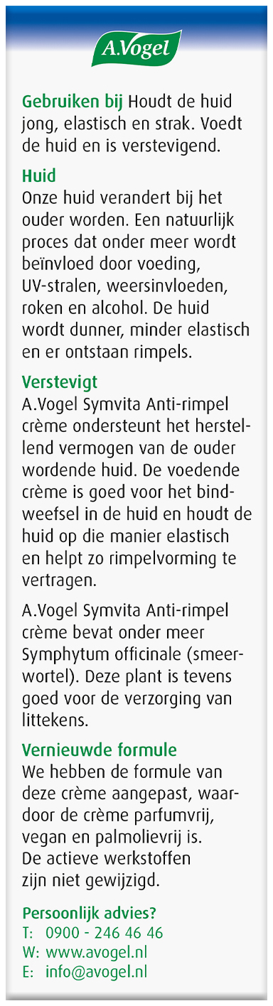 A.Vogel Symvita Anti-rimpel crème 30 gram