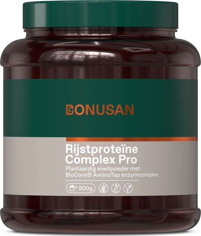 Bonusan Rijstproteïnepoeder Complex Pro 500 Gram