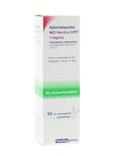 Xylometazoline Menthol Neusspray 1mg 10ml