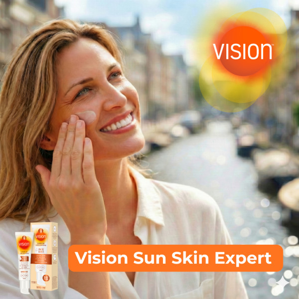 Vision Zonnebrand Face Fluid 5-in-1 SPF50 50 ml