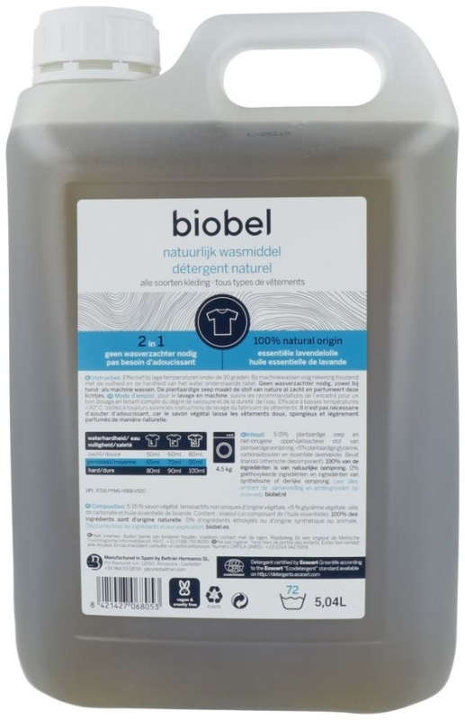 Wasmiddel Vloeibaar 5lt