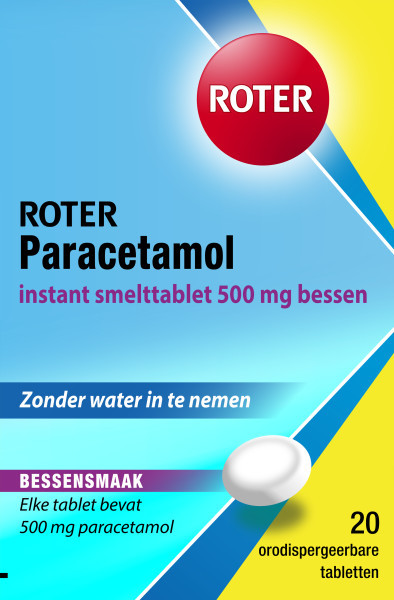 Paracetamol Smelt 20 tabletten