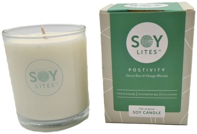 Soja geurkaars positivity 70ml