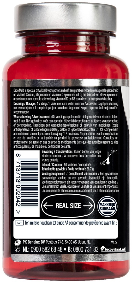 Lucovitaal Multi Sport 60tabl