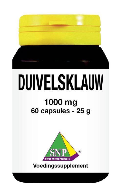 Duivelsklauw 1000 MG 60 Capsules