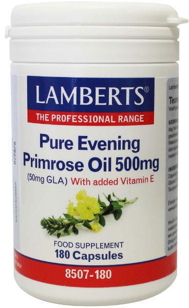 Teunisbloem (primrose) 500 180 vegetarische capsules