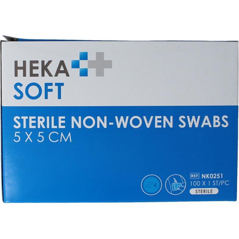 Non-woven kompres 5x5 steriel 100st