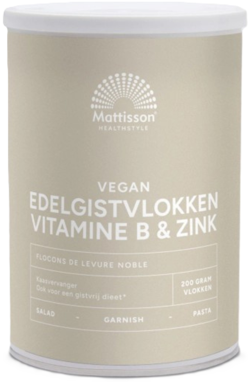 Edelgistvlokken Vitamine B12 + Zink 200 Gram