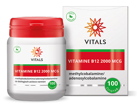 Vitamine B12 2000mcg 100 tabletten