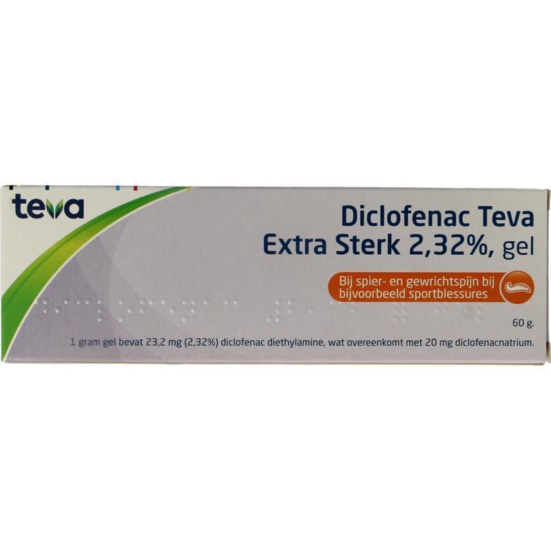 Diclofenac Extra Sterk 2,32% Gel 60 Gram