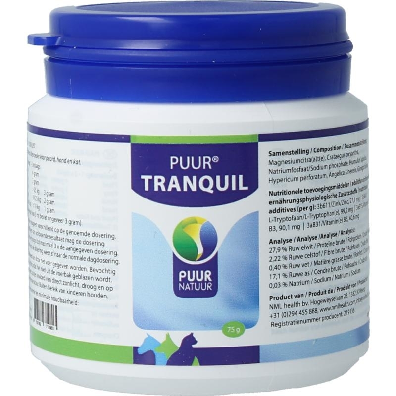 Tranquil hond en kat 75g