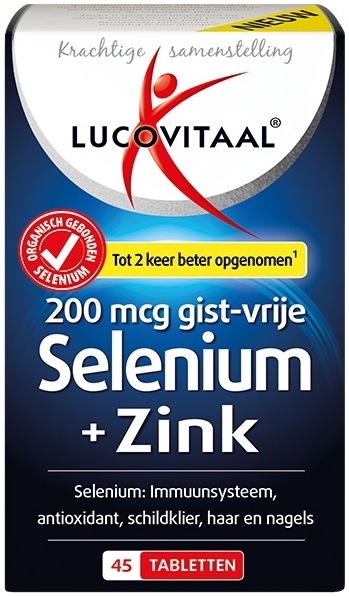 Lucovitaal Selenium Zink 45 tabletten