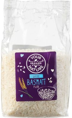 Witte Basmatirijst 400 Gram