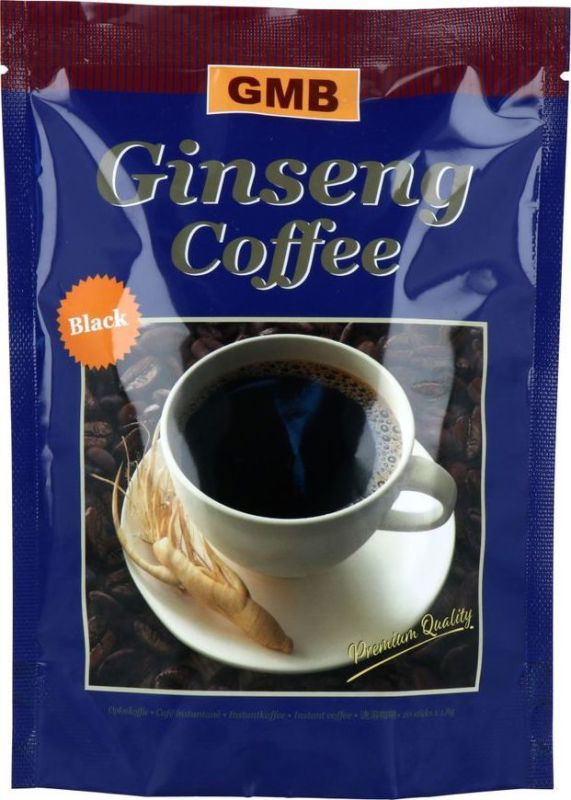 Ginseng Coffee Zwart 20st