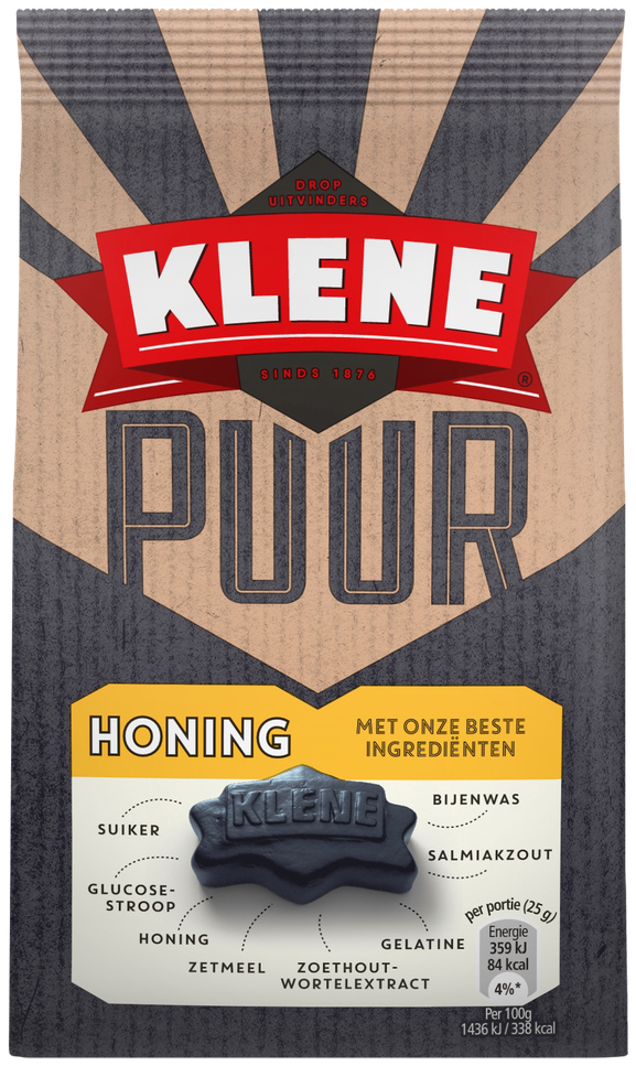 Klene Puur Honing 180gr